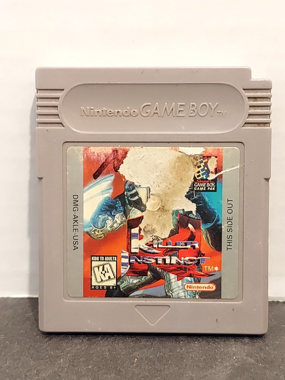 Killer Instinct Gameboy Killer Instinct for Nintendo Gameboy Fighting Game Cart